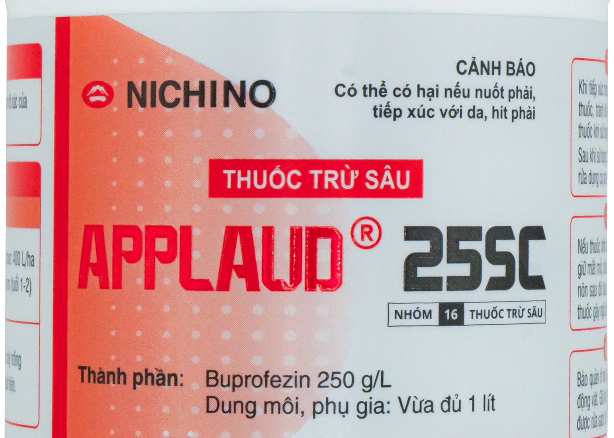 THUỐC TRỪ SÂU APPLAUD 25SC