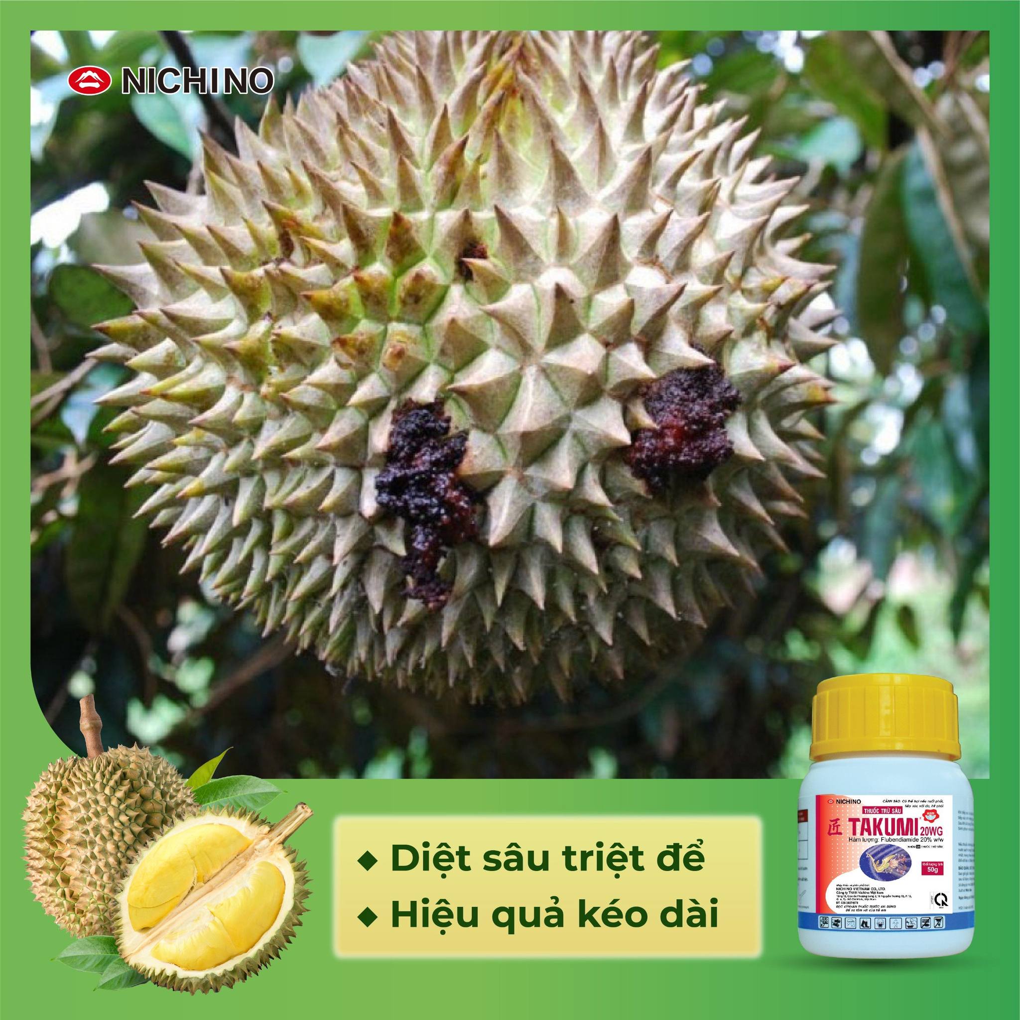 Diệt sâu đục quả cùng Takumi 20wg Diệt sâu đục quả cùng Takumi 20wg